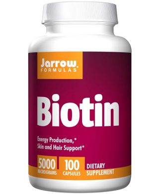 Biotin, 5000mcg - 100 caps