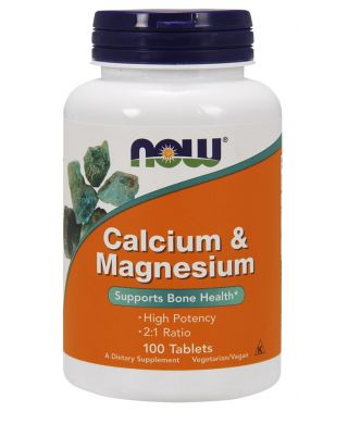 Calcium & Magnesium - 100 tablets