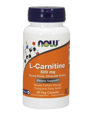L-Carnitine, 500mg - 60 vcaps