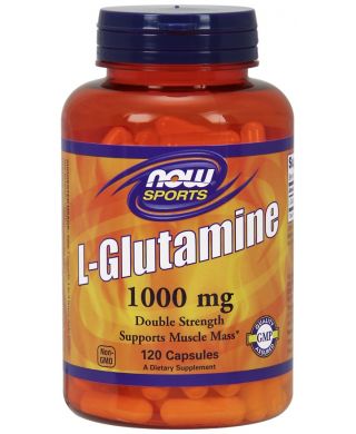 L-Glutamine, 1000mg - 120 vcaps