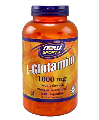 L-Glutamine, 1000mg - 240 vcaps