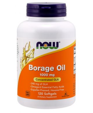 Borage Oil, 1000mg - 120 softgels