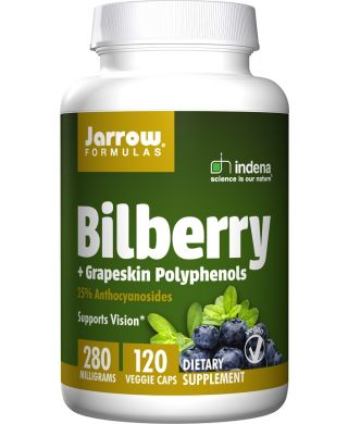 Bilberry + Grapeskin Polyphenols - 120 vcaps