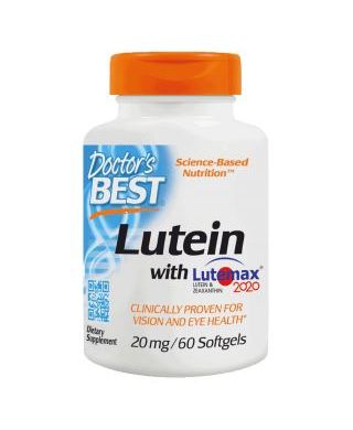 Lutein with Lutemax, 20mg - 60 softgels