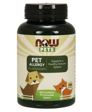 Pets, Pet Allergy - 75 chewable tablets
