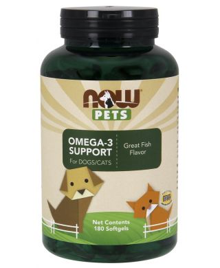 Pets, Omega-3 Support - 180 softgels