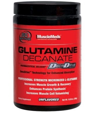 Glutamine Decanate, Unflavored - 300g