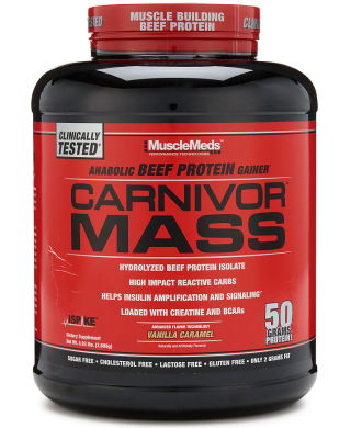 Carnivor Mass, Vanilla Caramel - 2688g