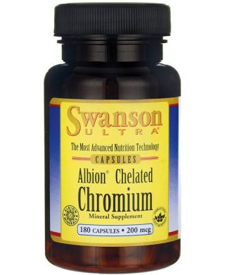 Albion Chelated Chromium, 200mcg - 180 caps