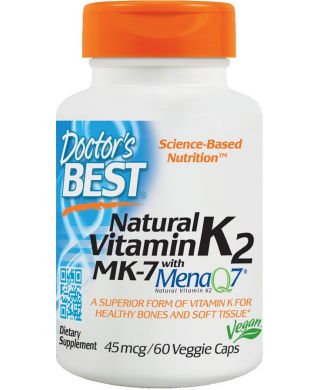 Natural Vitamin K2 MK7 with MenaQ7