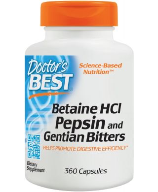 Betaine HCl Pepsin & Gentian Bitters