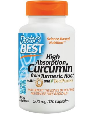 High Absorption Curcumin From Turmeric Root with C3 Complex & BioPerine