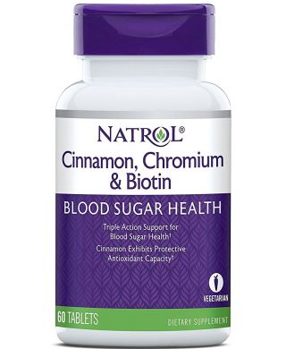 Cinnamon, Chromium & Biotin - 60 tabs