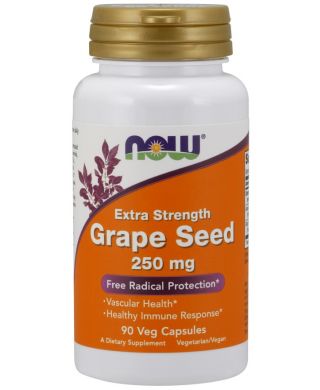 Grape Seed, 250mg Extra Strength - 90 vcaps
