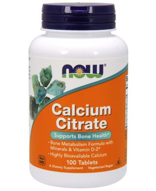 Calcium Citrate with Minerals & Vitamin D-2 - 100 tabs