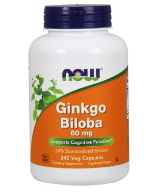 Ginkgo Biloba, 60mg - 240 vcaps