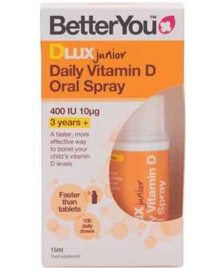 DLux Junior Daily Vitamin D Oral Spray - 15 ml.