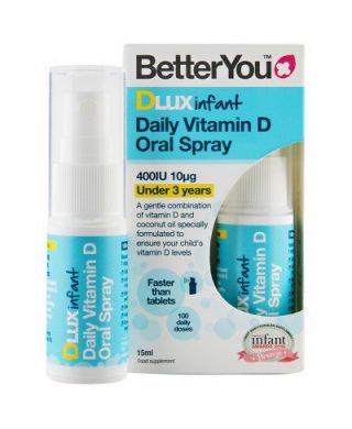 DLux Infant Daily Vitamin D Oral Spray - 15 ml.