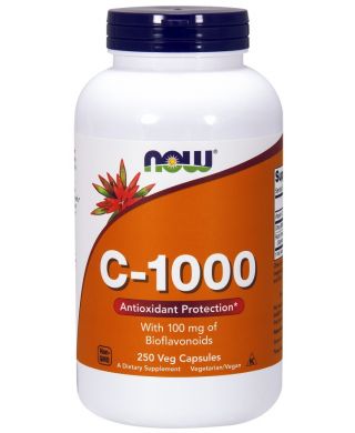Vitamin C-1000 with 100mg Bioflavonoids - 250 vcaps