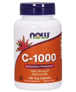 Vitamin C-1000 with 100mg Bioflavonoids - 100 vcaps