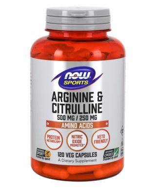 Arginine & Citrulline - 120 vcaps