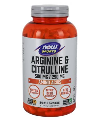 Arginine & Citrulline - 240 vcaps