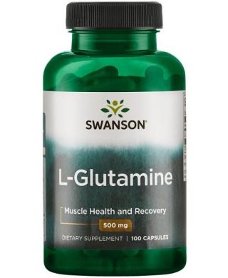 L-Glutamine, 500mg - 100 caps