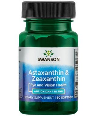 Astaxanthin & Zeaxanthin - 60 softgels