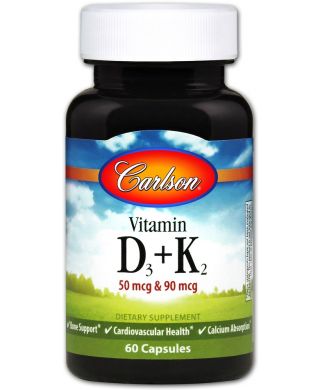 Vitamin D3 + K2 - 60 caps