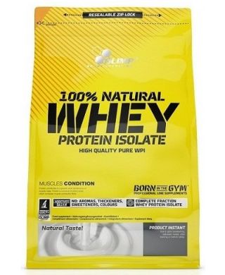 100% Natural Whey Protein Isolate, Natural - 600g