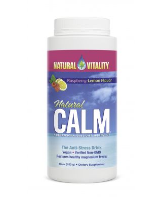 Natural Calm, Raspberry Lemon - 453g