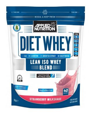 Diet Whey, Strawberry Milkshake - 1000g
