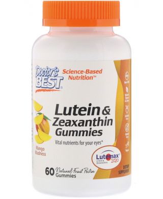 Lutein & Zeaxanthin, Mango Madness - 60 gummies