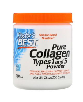 Pure Collagen Types 1 and 3, Powder - 200g