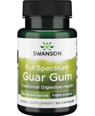 Full Spectrum Guar Gum, 400mg - 60 caps