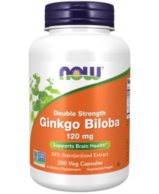Ginkgo Biloba Double Strength, 120mg - 200 vcaps