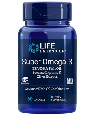Super Omega-3 EPA/DHA with Sesame Lignans & Olive Extract