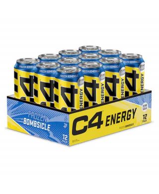 C4 Explosive Energy Drink, Frozen Bombsicle - 12 x 500 ml.
