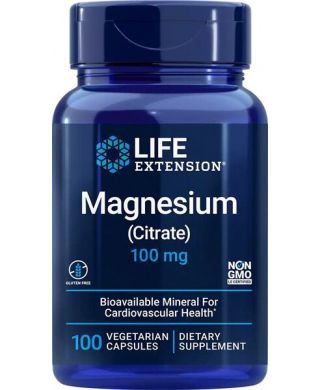 Magnesium (Citrate), 100mg - 100 vcaps