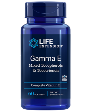 Gamma E Mixed Tocopherols & Tocotrienols - 60 softgels