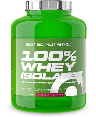 100% Whey Isolate, Raspberry - 2000g