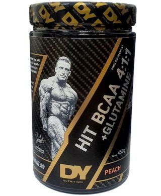 HIT BCAA 4:1:1 + Glutamine, Peach - 450g 
