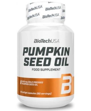 Pumpkin Seed Oil, 1000mg - 60 softgels