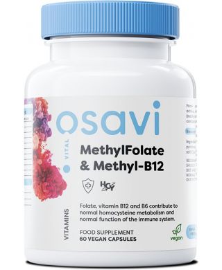 MethylFolate & Methyl-B12 - 60 vegan caps