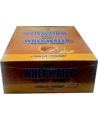 Whey-Wafer, Vanilla Yoghurt - 12 x 35g