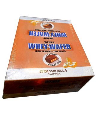 Whey-Wafer, Stracciatella - 12 x 35g