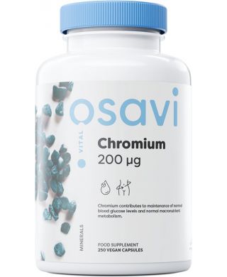 Chromium, 200mcg - 250 vegan caps