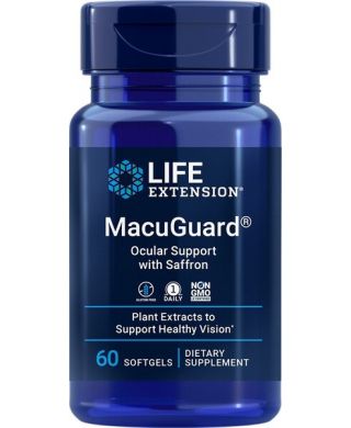 MacuGuard Ocular Support with Saffron - 60 softgels