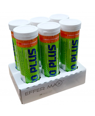 Iso Plus Effervescent, Orange - 6 x 10 tabs