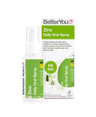 Zinc Daily Oral Spray, Natural Lemon & Lime - 50 ml.